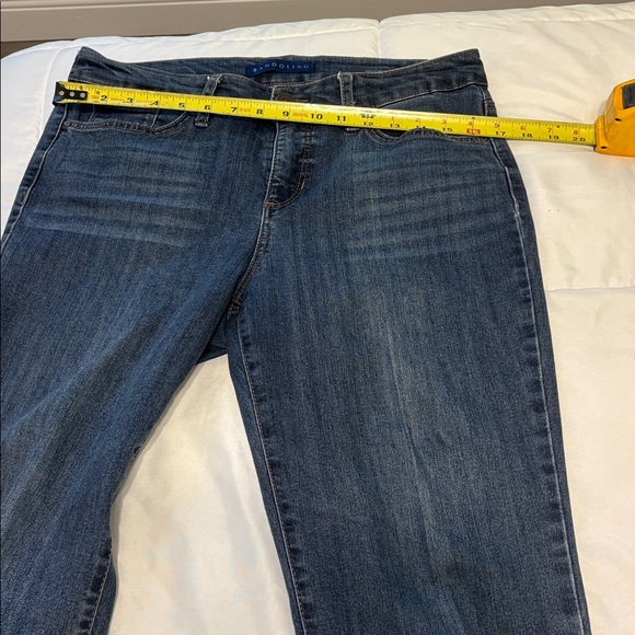 Bandolino Mandie Dark Blue Straight Leg Jeans - Picture 5 of 5